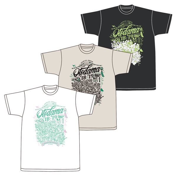 OTODAMA'18-'19～音泉魂～ 事後通販 】 ほのぼのDAY1 Tシャツ 《発送