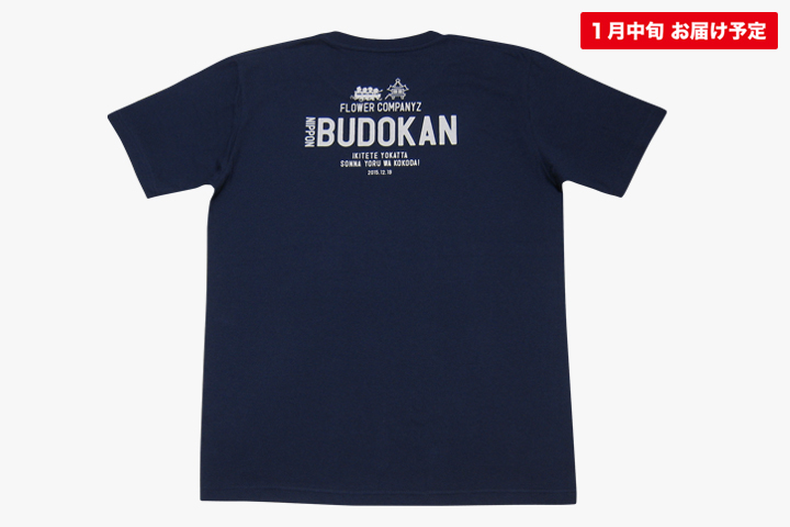 フラカン武道館に立つTシャツ