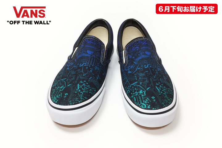 【 京都大作戦2017 事後通販 】VANSコラボ　舞妓 SLIP ON （8月中旬発送予定）