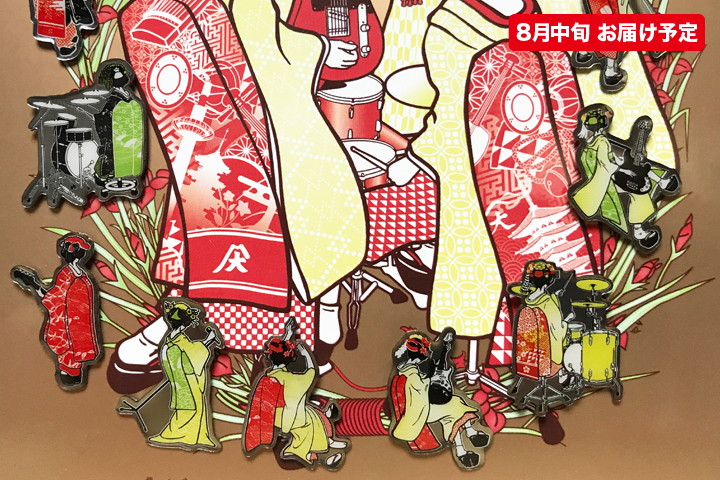 京都大作戦2017 事後通販 】ピンバッジセット（8月中旬発送予定）
