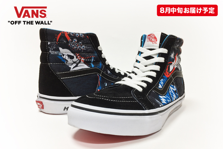 京都大作戦 10周年 VANS コラボ ガイコツ舞妓 SK8-HI 23.0 靴-