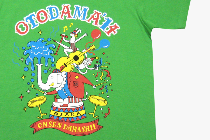 オトダマ大サーカス(ゾウ団長)Tシャツ