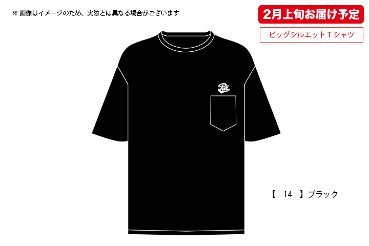 ポルノ超特急2018 事後通販 】 ビッグシルエットTシャツ （2月上旬発送